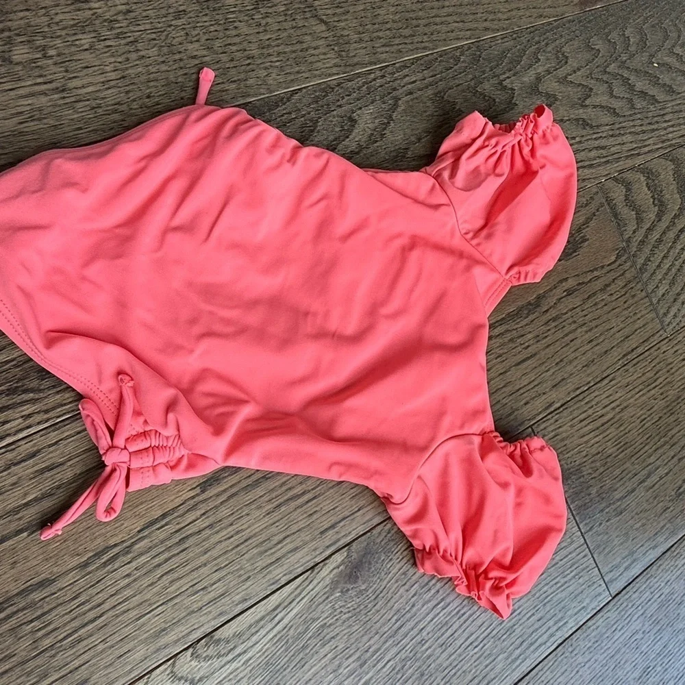 Flapdoodles Pink Mermaid Kids Swim One Piece 2T 18-24 months baby swimsuit